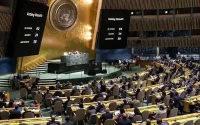 الجمعية العامة تدعو لإنشاء منطقة خالية