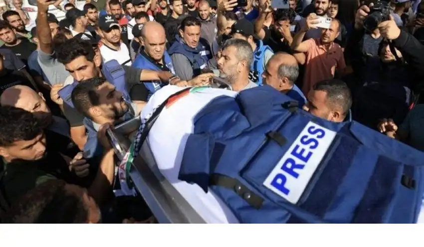 ارتفاع عدد الشهداء الصحفيين في غزة