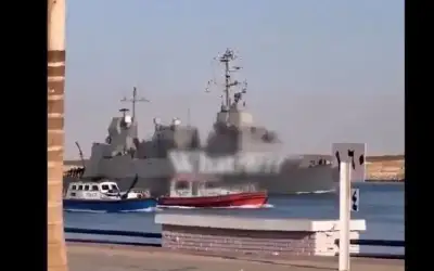 رفض شعبي مصري لمرور سفينة حربية