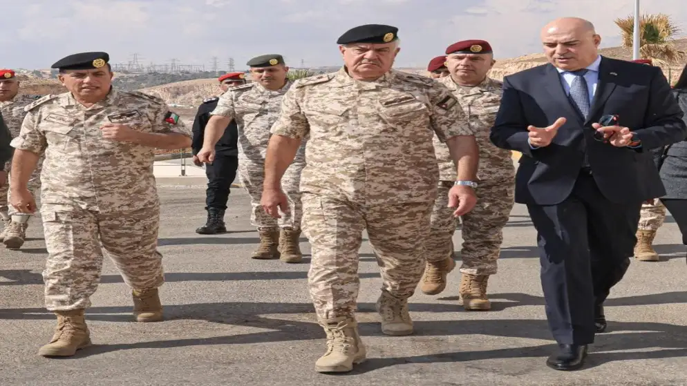 اللواء الحنيطي يزور KASOTC والمركز الوطني