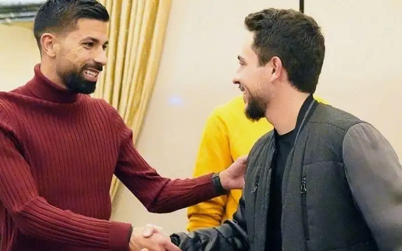 ولي العهد يهاتف اللاعب الروابدة