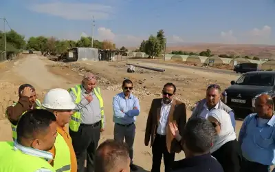 أمين عام سلطة وادي الأردن يتفقد