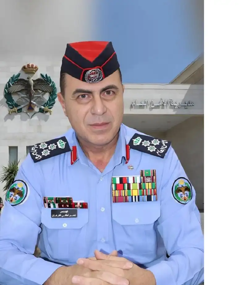 الحوراني يهنئ العميد القرعان

