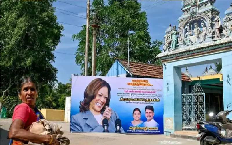 قرية كامالا هاريس في الهند حزينة