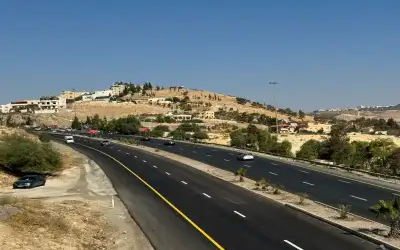 انتهاء مشروع صيانة على طريق جرش