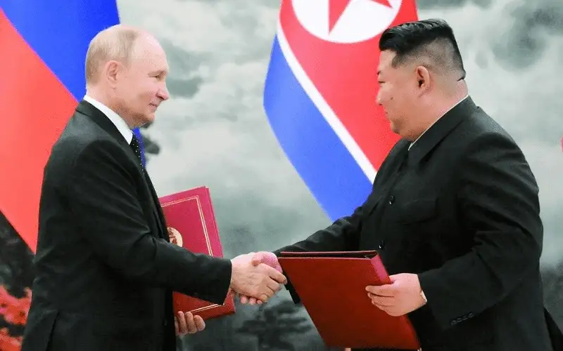 روسيا وكوريا الشمالية توقعان معاهدة دفاع