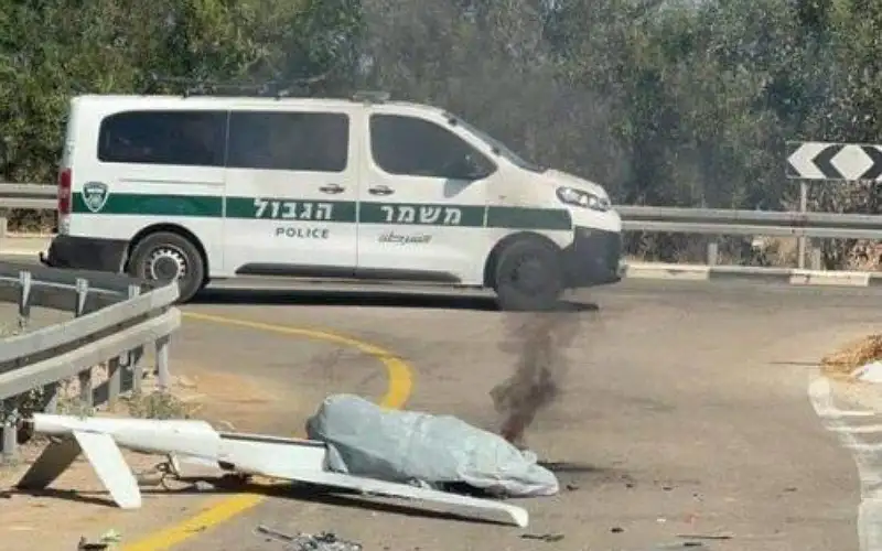 سقوط مسيرة على مقربة من الحدود