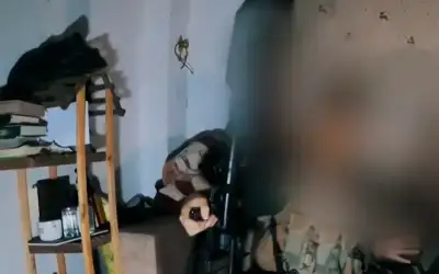 “القسام” تبث مشاهد لمقاتل ستيني استهدف