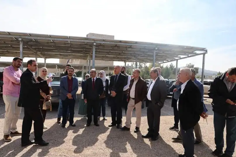 لجنة الطاقة النقابية تزور جامعة عجلون