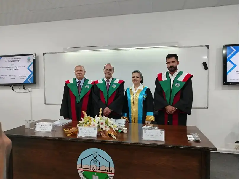 الماجستير في الإعلام الرقمي للزميله سرى