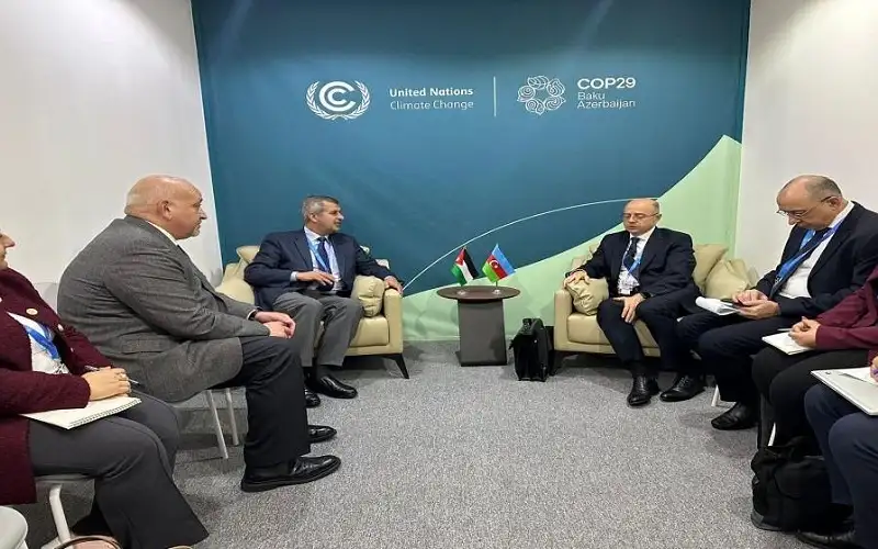 الخرابشة يبحث مع نظيره الأذربيجاني جهود