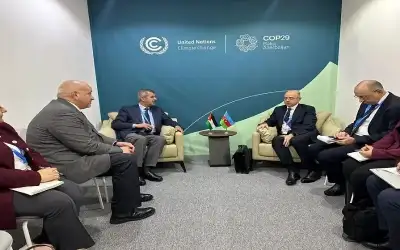 الخرابشة يبحث مع نظيره الأذربيجاني جهود