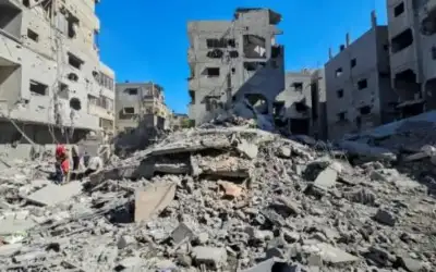 35 شهيدا و111 جريحا في غزة
