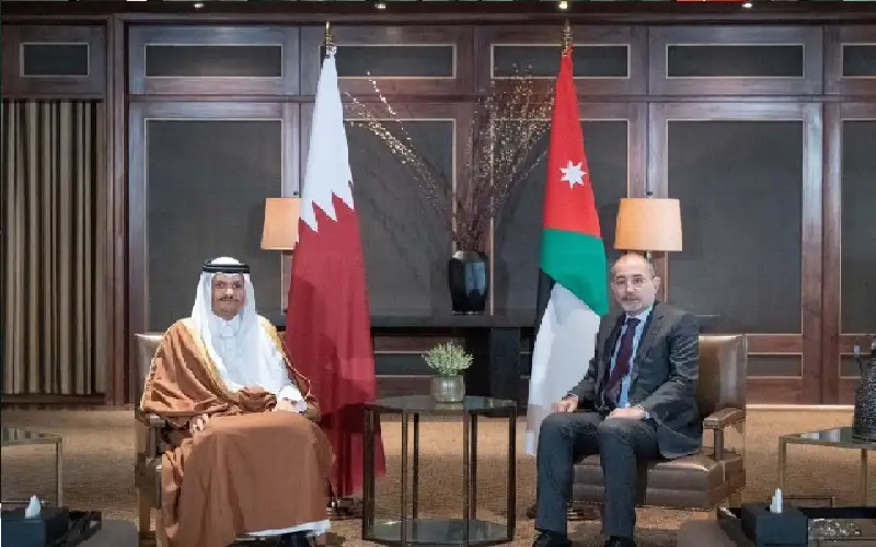 الأردن وقطر يؤكدان ضرورة وقف العدوان