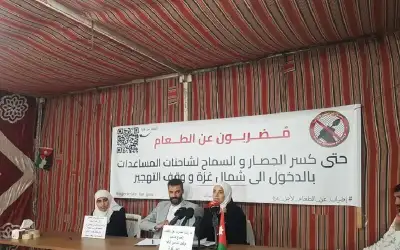 مضربون عن الطعام: نحمل الحكومة مسؤولية