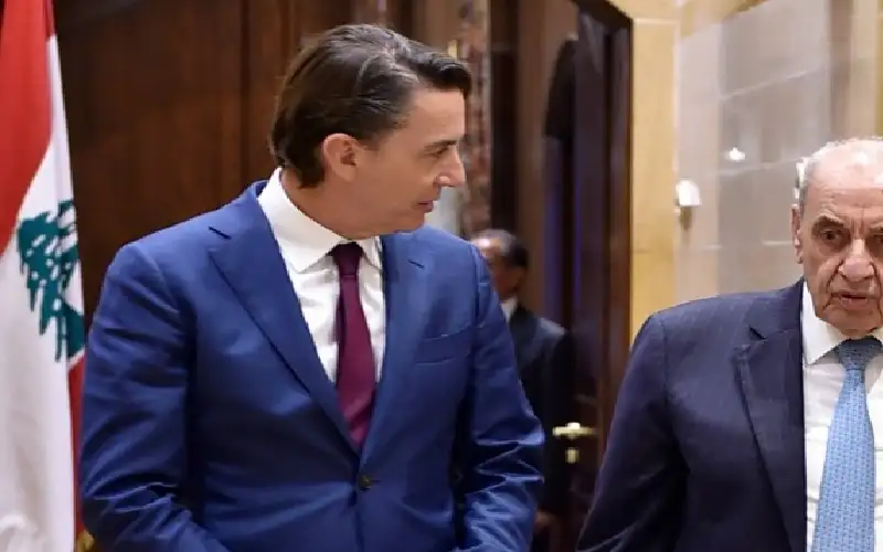 المبعوث الأميركي يصل بيروت لبحث اتفاق