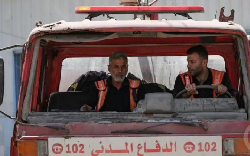 الدفاع المدني بغزة: معظم مركبتنا متوقفة