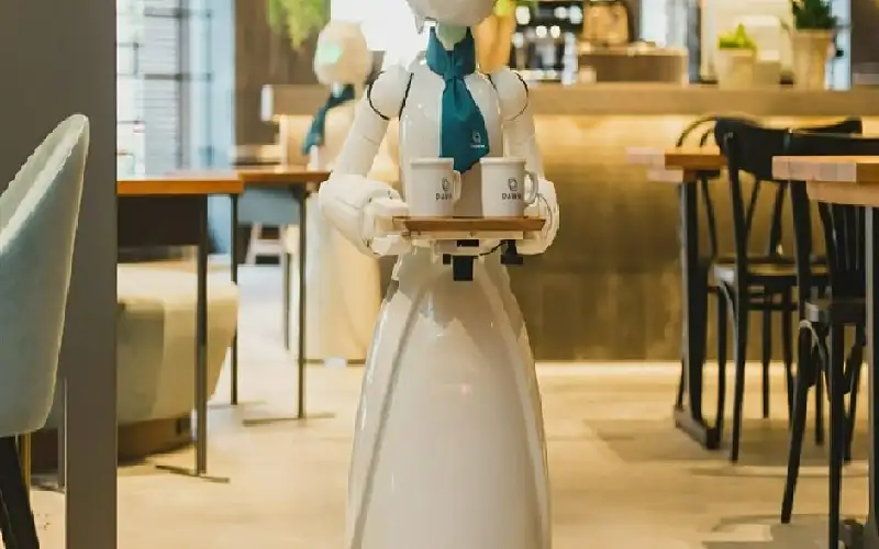 موظفون من أصحاب الهمم يديرون مطعما