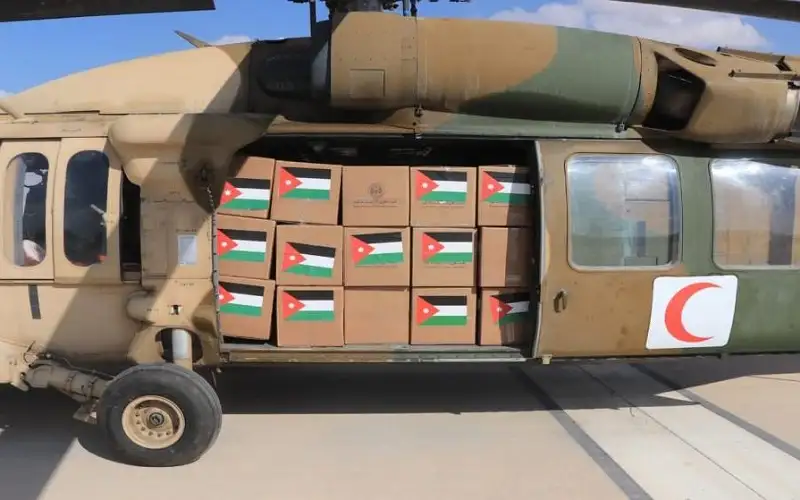 الأردن يسير لأول مرة سربا من