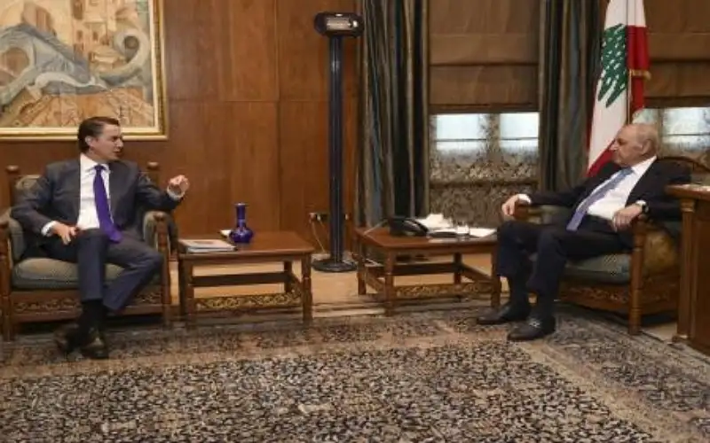 المبعوث الأميركي يغادر بيروت إلى إسرائيل