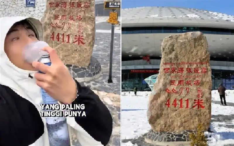 أعلى مطار في العالم.. . الركاب