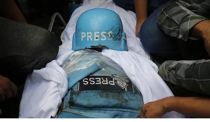 ارتفاع عدد الشهداء الصحفيين بغزة إلى