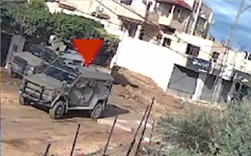 القسام تعرض مشاهد من تفجيرها عبوة