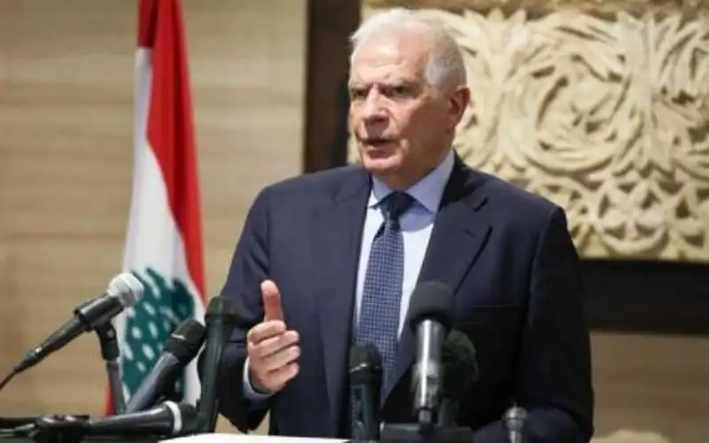 بوريل من بيروت: علينا الضغط على