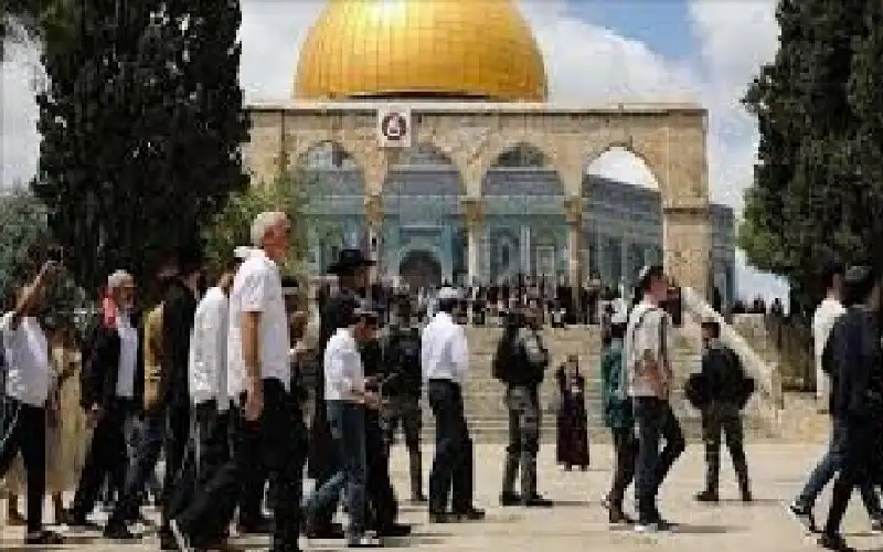 مستوطنون يقتحمون الأقصى وسط إجراءات مشددة
