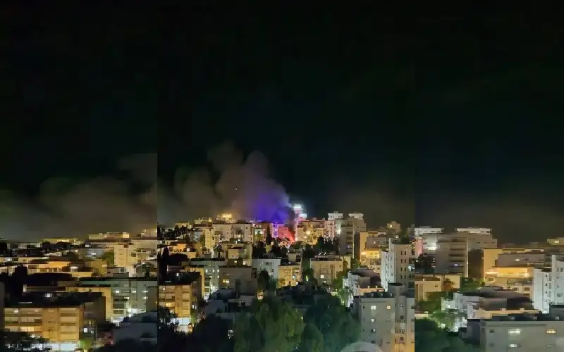 إصابتان بعد رشقة صاروخية على نهاريا