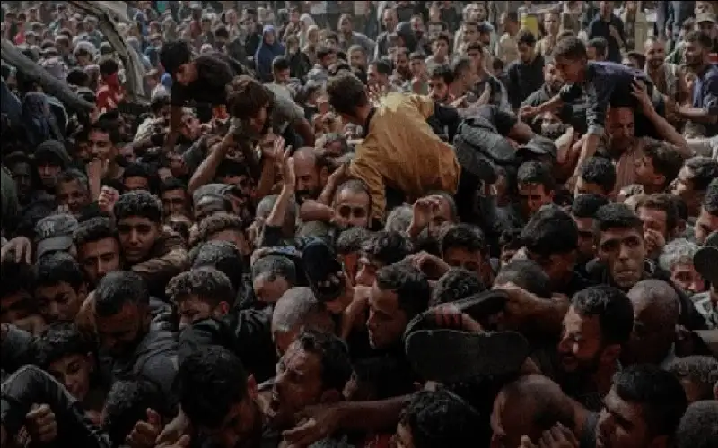 صور عن الجوع في غزة..