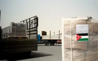 تسيير قافلة مساعدات جديدة لغزة اليوم