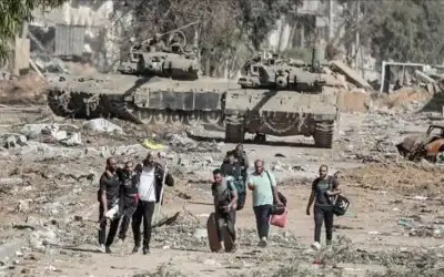 الأونروا: الفلسطينيون الفارون من شمال غزة
