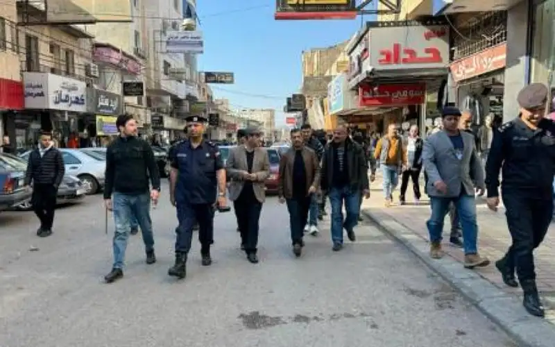 إزالة 35 اعتداء على الشارع العام