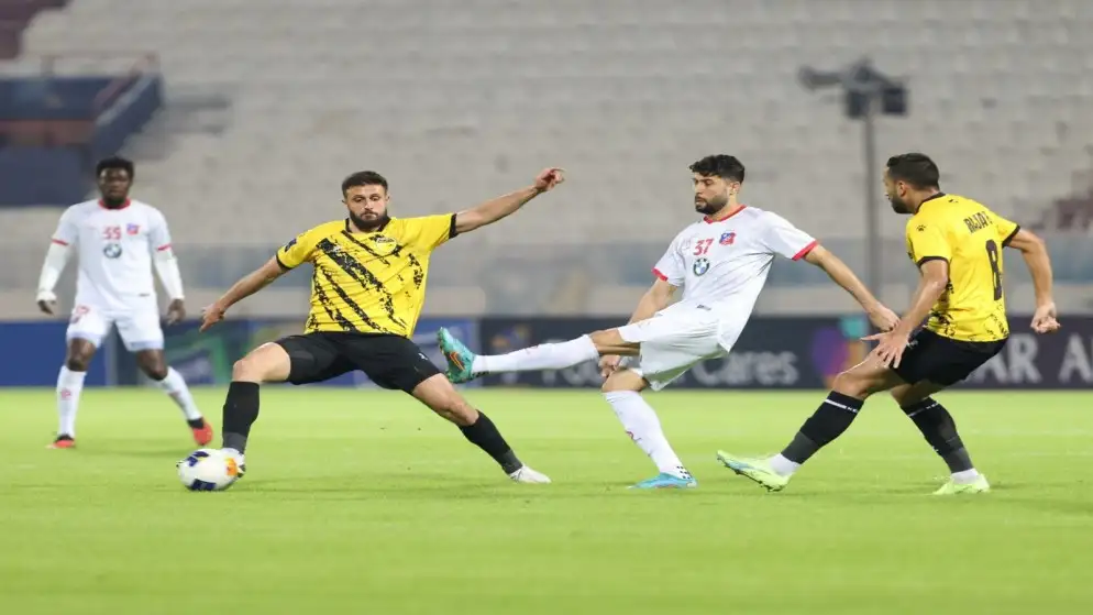 الحسين إربد يتعادل مع الكويت الكويتي