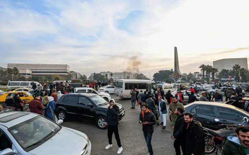 شاهد: السوريون يحتفلون بسقوط نظام بشار