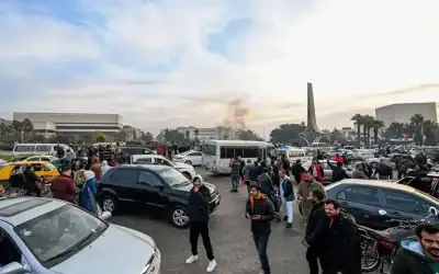 شاهد: السوريون يحتفلون بسقوط نظام بشار