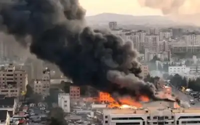 إسرائيل تقصف مركز البحوث العلمية بدمشق