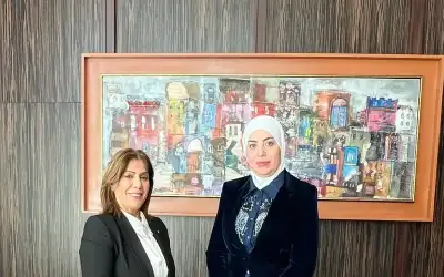 بني مصطفى تلتقي وزيرات عرب بعمان