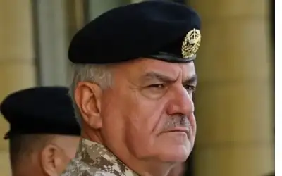 الحنيطي يستقبل قائد القيادة المركزية الأمريكية