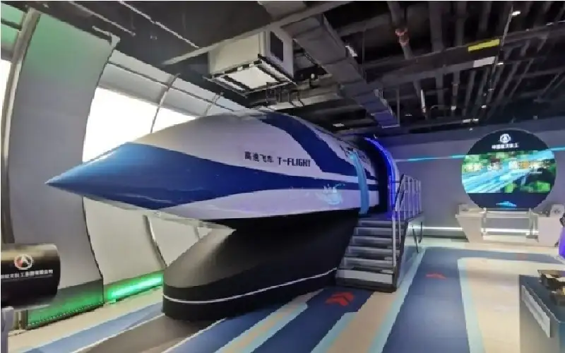 الصين تطور قطارا بسرعة تفوق الطائرة