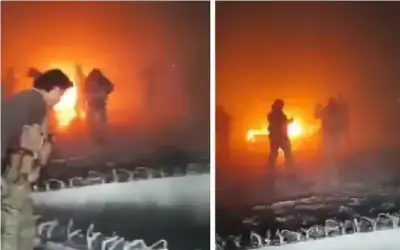نيران قبر حافظ الاسد تحدثك عن