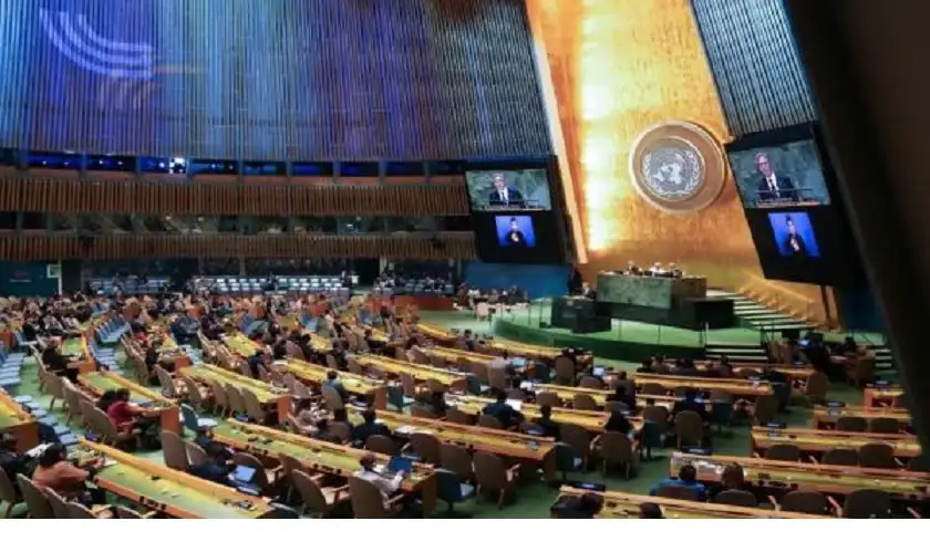 الجمعية العامة تطالب بأغلبية ساحقة بوقف