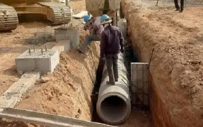 مشروع لتحسين خدمات الصرف الصحي في