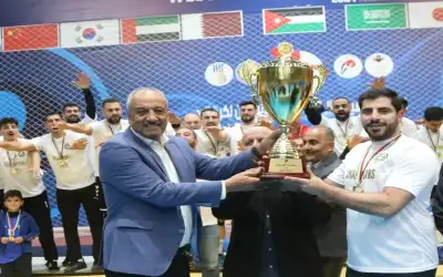 السلط يتوج بطلا لدوري كرة اليد