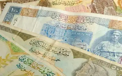 ارتفاع الليرة السورية مقابل الدولار