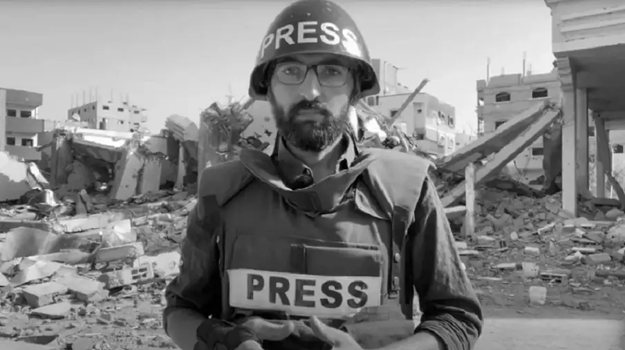 المشهد تنعى مراسلها في قطاع غزة