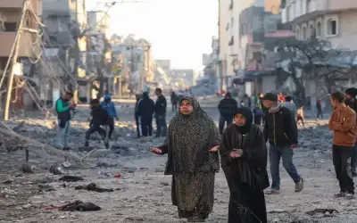 نزوح قسري جديد للفلسطينيين في جنوب