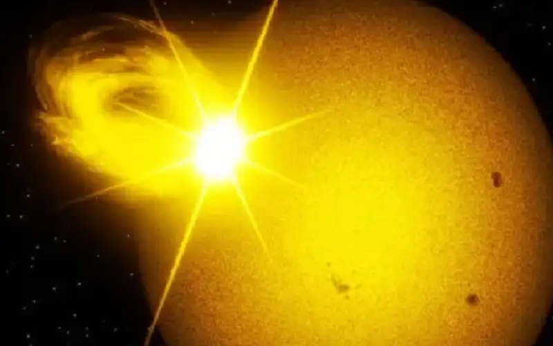 الشمس قد تطلق شعلة بقوة مليارات