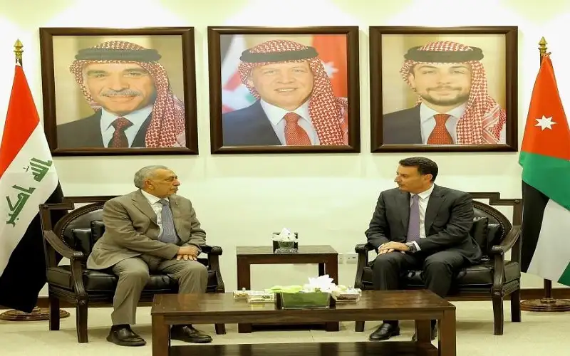 الصفدي يستقبل رئيس مجلس النواب العراقي